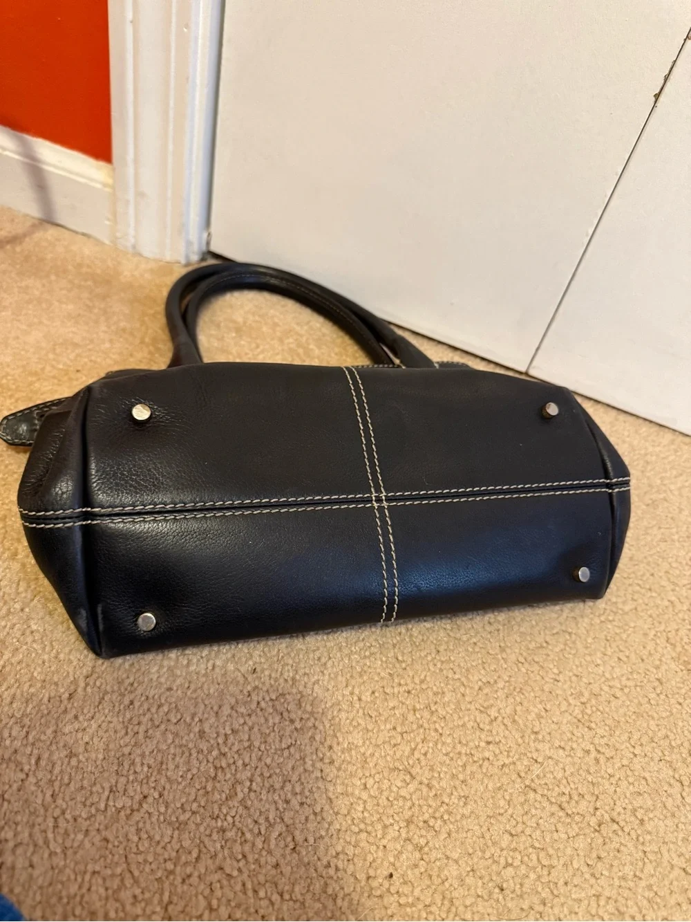 Authentic Loro Piana Made in Italy Leather Handbag - Picture 13 of 16